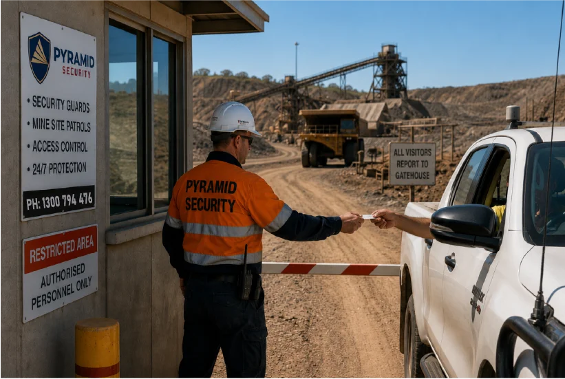 On a Mine, the Gate Is the Choke Point